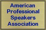 American Professional Speakers Association