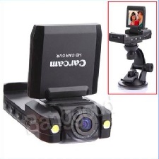HD Car Dashboard Camera Car Accident DVR with LCD and 140 degree wide angle lense IR NIght Vision