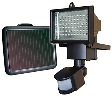 Solar Powered Wireless LED Spotlight With Motion Sensor