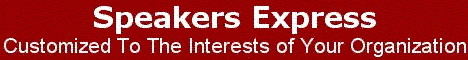Speakers Express Speakers Bureau Banner