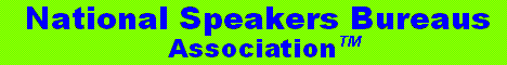 National Speakers Bureaus Association